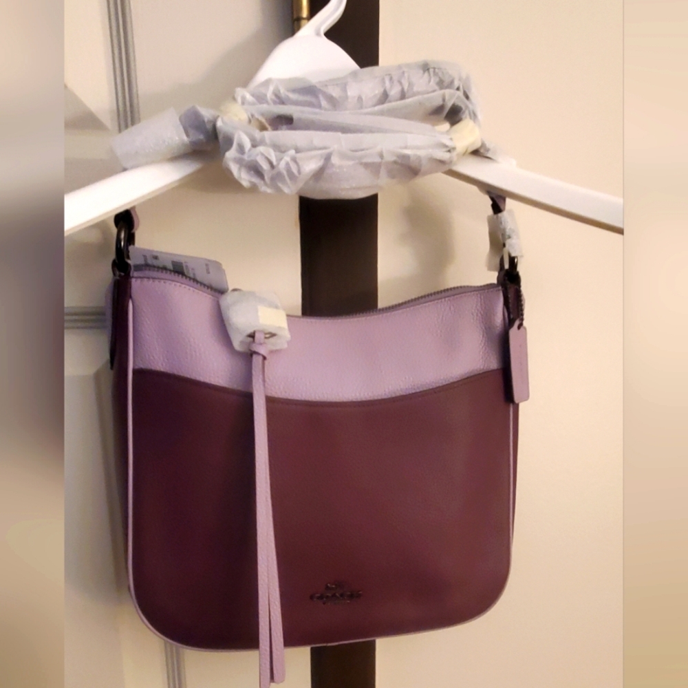 Coach Plum/Lavender Cross-body